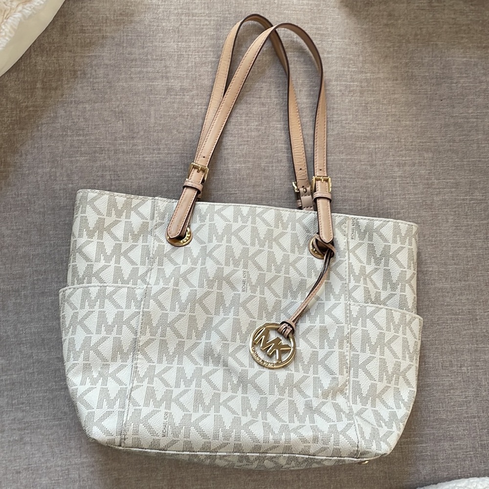 Michael Kors logo tote bag